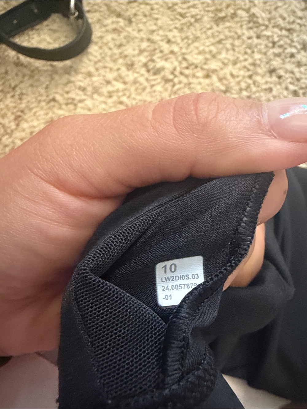Lululemon Envital Bra D/DD Black
LW2DIOS Size 10 - Picture 4 of 4